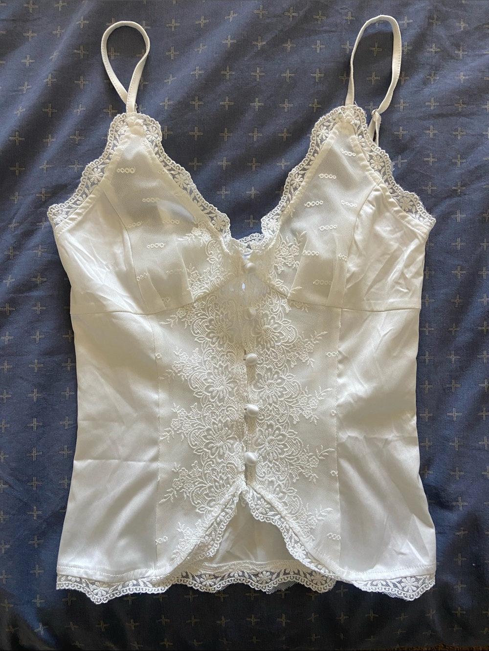 Princess Polly Women’s White Lace Camisole